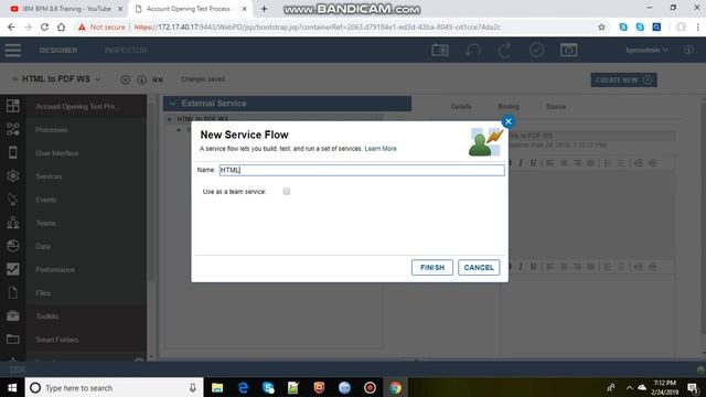 IBM BPM Integrate Webservice смотреть онлайн