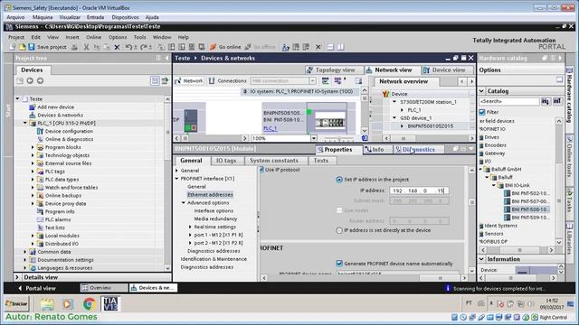Integração Balluff IO-Link Master no TIA Portal смотреть онлайн