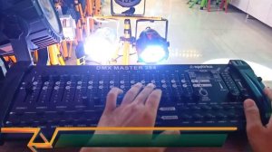 Setting Program ParLed DMX Mixer 384