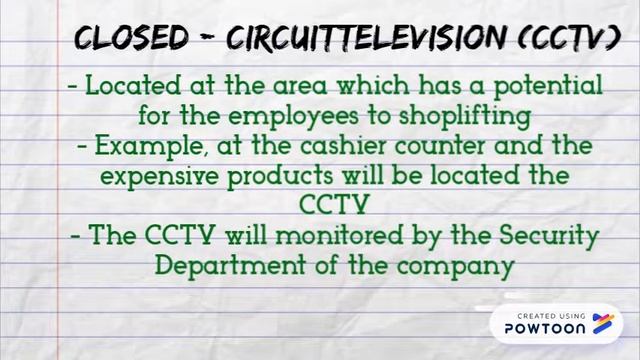GLOBAL RETAILING - Chapter 2 Retail Security