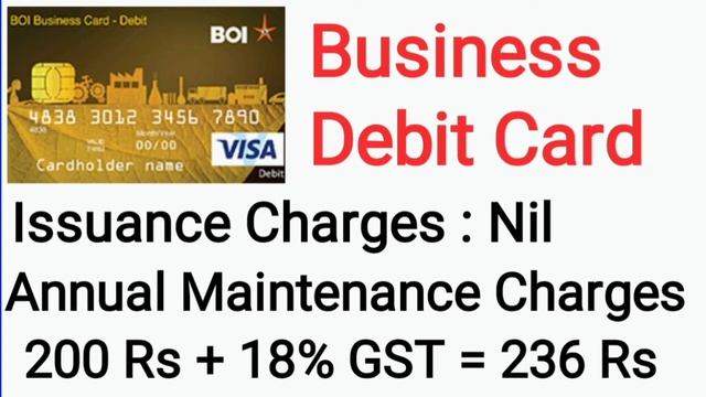 Bank of India debit card/atm card charges | Bank of India all debit card charges 2022 | BOI смотреть онлайн