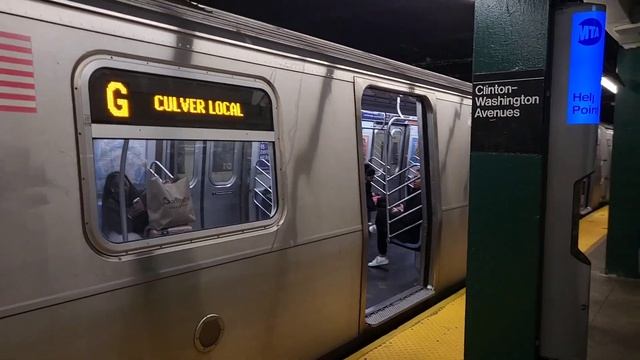 IND Crosstown Line: (G) Action @Clinton-Washington Aves + Siemens ZoHo One Wrap смотреть онлайн
