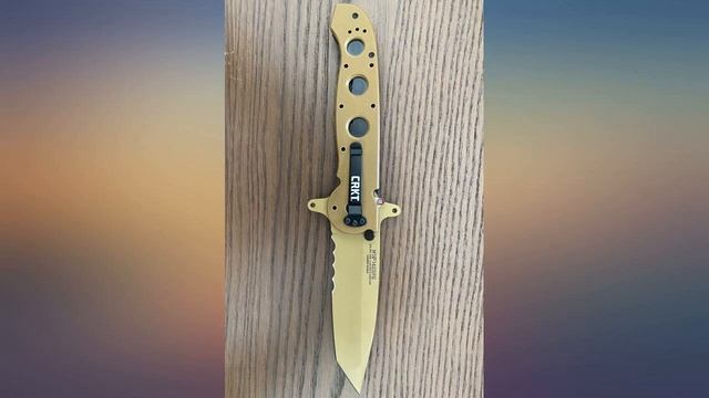 CRKT M16-14DSFG EDC Folding Pocket Knife: Special Forces Everyday Carry, Tan Review