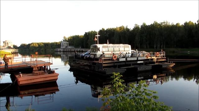 Переправа через Московский канал в Дубне смотреть онлайн