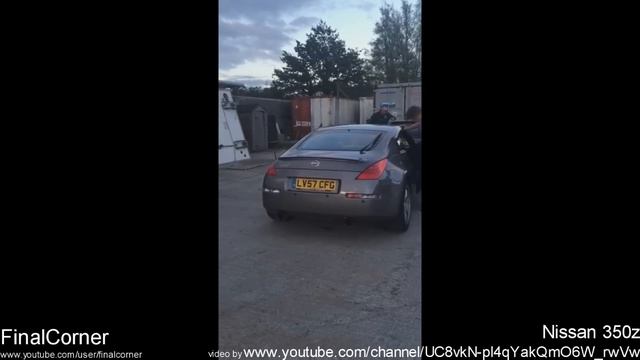 Nissan 350Z Exhaust Sound Compilation