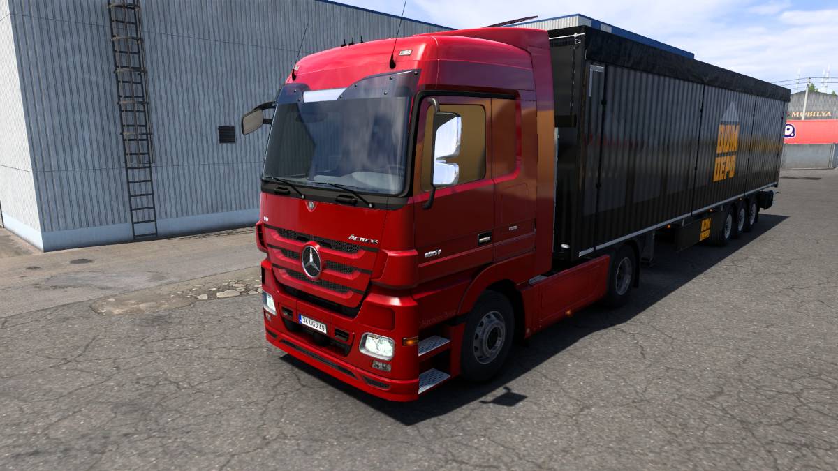 Euro Truck Simulator 2, рейс Эдирне - Текирдаг. смотреть онлайн