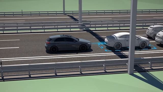 Sistema di assistenza attivo alla regolazione della distanza DISTRONIC Mercedes-Benz смотреть онлайн