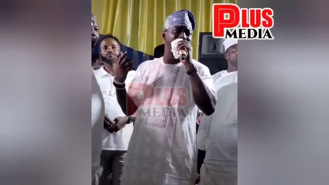 SEE HOW TINUBU'S SON SEYI STORM IN AS PASUMA PERFORMS ON STAGE