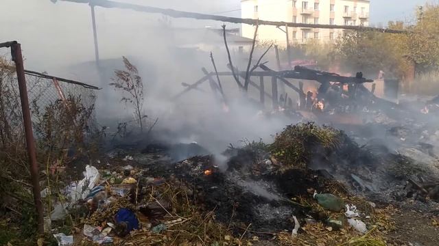 горят сараи на ул.Чкалова смотреть онлайн