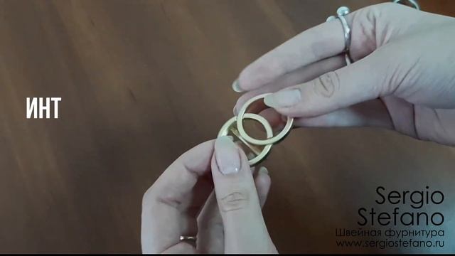 Пряжка для женского ремня (256ПР, цвет матовое золото) смотреть онлайн