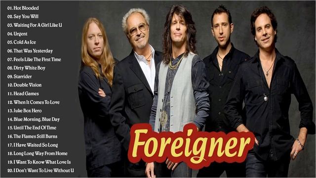 The Best Songs Of Foreigner || Foreigner Greatest Hits || Foreigner Full Album 2021 смотреть онлайн