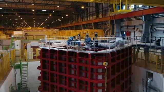 Fly above ProtoDUNE at CERN Neutrino Platform смотреть онлайн