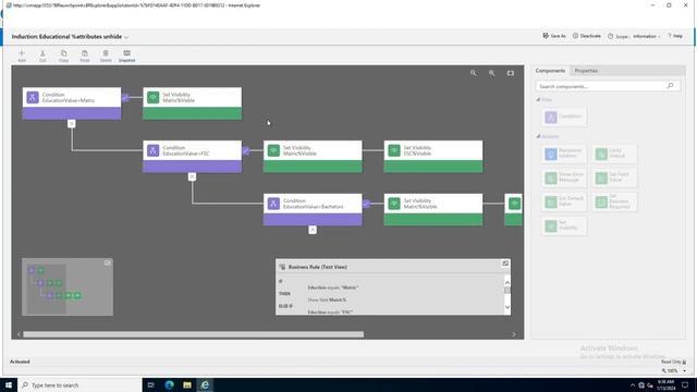 Part 2- Microsoft Dynamics 365 Business Rules (Hide /unhide fields based on other fields value) смотреть онлайн