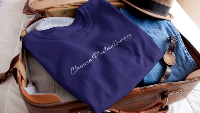 Choose Philanthropy message print sweatshirt travel video смотреть онлайн