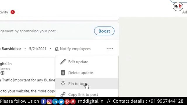 How To Pin A Post On A LinkedIn Company Page | LinkedIn Pinned Posts смотреть онлайн
