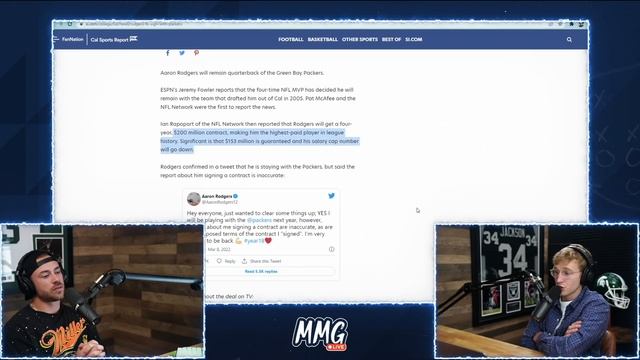 Aaron Fraudgers Getting Paid... смотреть онлайн