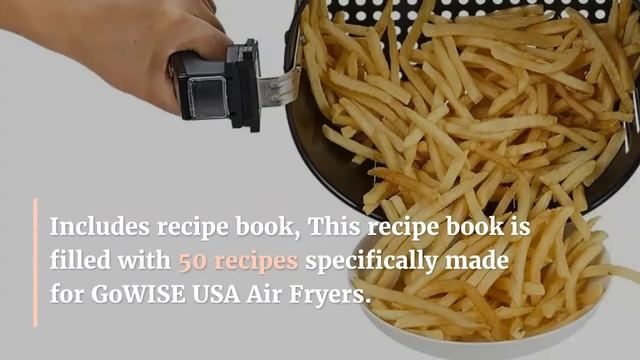 CHEAPEST GoWISE USA 1700-Watt 5.8-QT 8-in-1 Digital Air Fryer REVIEW 2021 смотреть онлайн