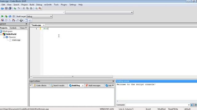 C++ Урок 1 "Hello, world" смотреть онлайн