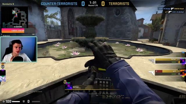 Последний матч калибровки и едем дальше. CS:GO смотреть онлайн