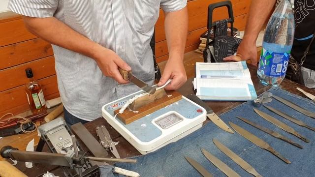 Еще один пчак. Нож евгения Литвина . Опять булат. смотреть онлайн