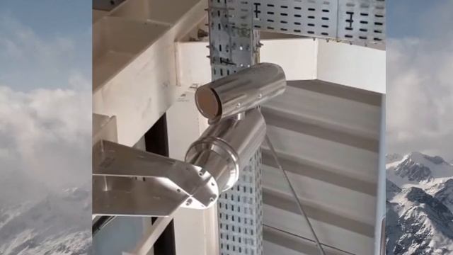 automatic rotating cctv camera