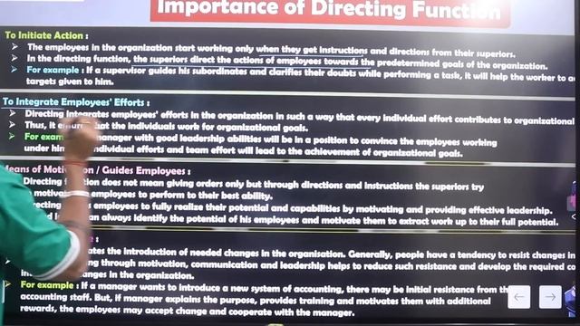 Directing | Class 12 | Chapter 7 | Business Studies | Part 1 смотреть онлайн