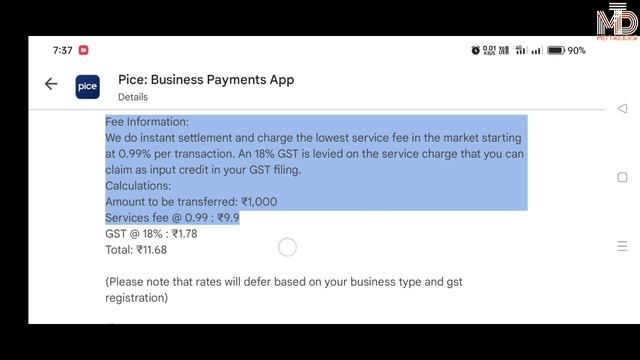 Pice Business Payment apps review || pice Business app смотреть онлайн