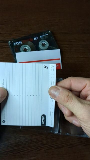 Новодельная аудиокассета TDK с Алиэкспресс смотреть онлайн