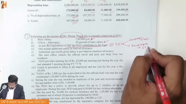 CAP II Income Tax & VAT | June 2022 Questions Discussion | CA Manish Adhikari | Hamro Academy смотреть онлайн