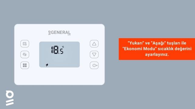 GENERAL SOLARA 330S RF - Haftalık Programlı Kablosuz Oda Termostatı смотреть онлайн