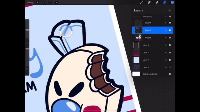 Ice Scream Speedpaint- Ice Cream Poster