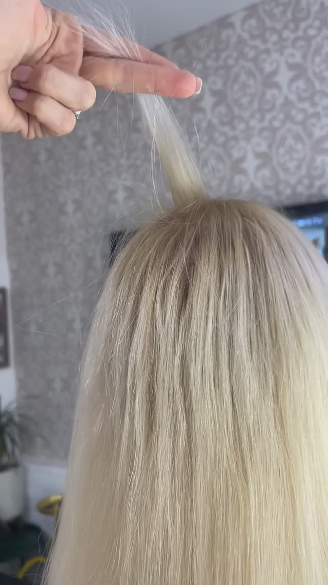 Наращивание на тонкие волосы,  нано-пряди