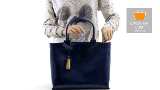 Сумка Arcadia 9999 PATENT BURL OCEANO смотреть онлайн