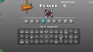 открыл все скины в geometry dash