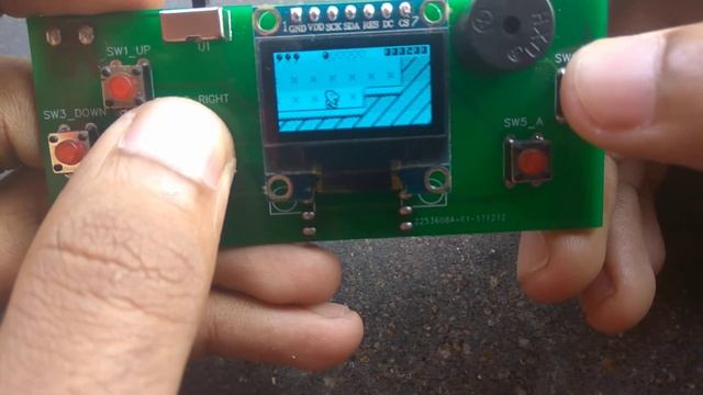 DIY arduboy with double sided PCB смотреть онлайн