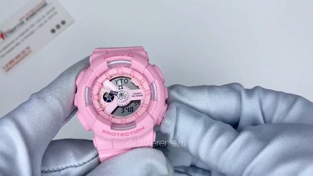 Обзор часов Casio Baby-G BA-110-4A1