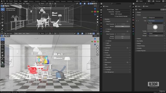 7 -Rendering with Cycles смотреть онлайн