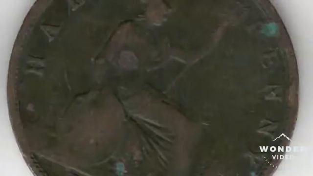 UK 1861 Victoria Half Penny coin VALUE смотреть онлайн