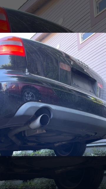 C5 Audi A6 4.2L Muffler Delete Sound смотреть онлайн