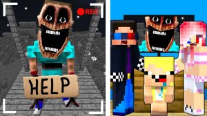 🥺 ПОЧЕМУ МИМИК ПРОСИТ О ПОМОЩИ В МАЙНКРАФТ? ШЕДИ ЛЕСКА И НУБИК MINECRAFT