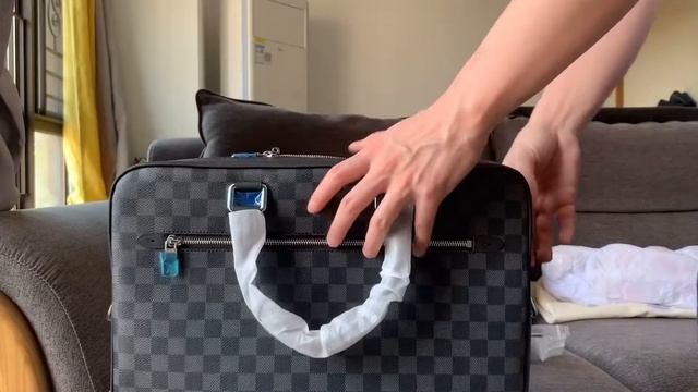 LOUIS VUITTON PORTE-DOCUMENTS BUSINESS BAG/N50200 смотреть онлайн