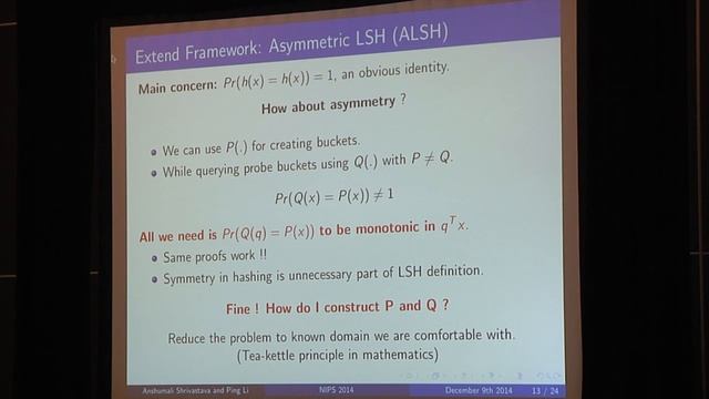 NIPS: Oral Session 2 - Anshumali Shrivastava смотреть онлайн