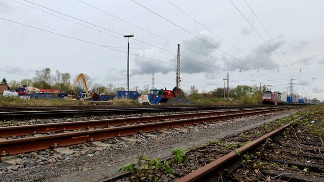 Germany - Duisburg - DB Cargo 193, Aixrail 218, DB Cargo 151, DB Cargo 232, Flixtrain and more смотреть онлайн