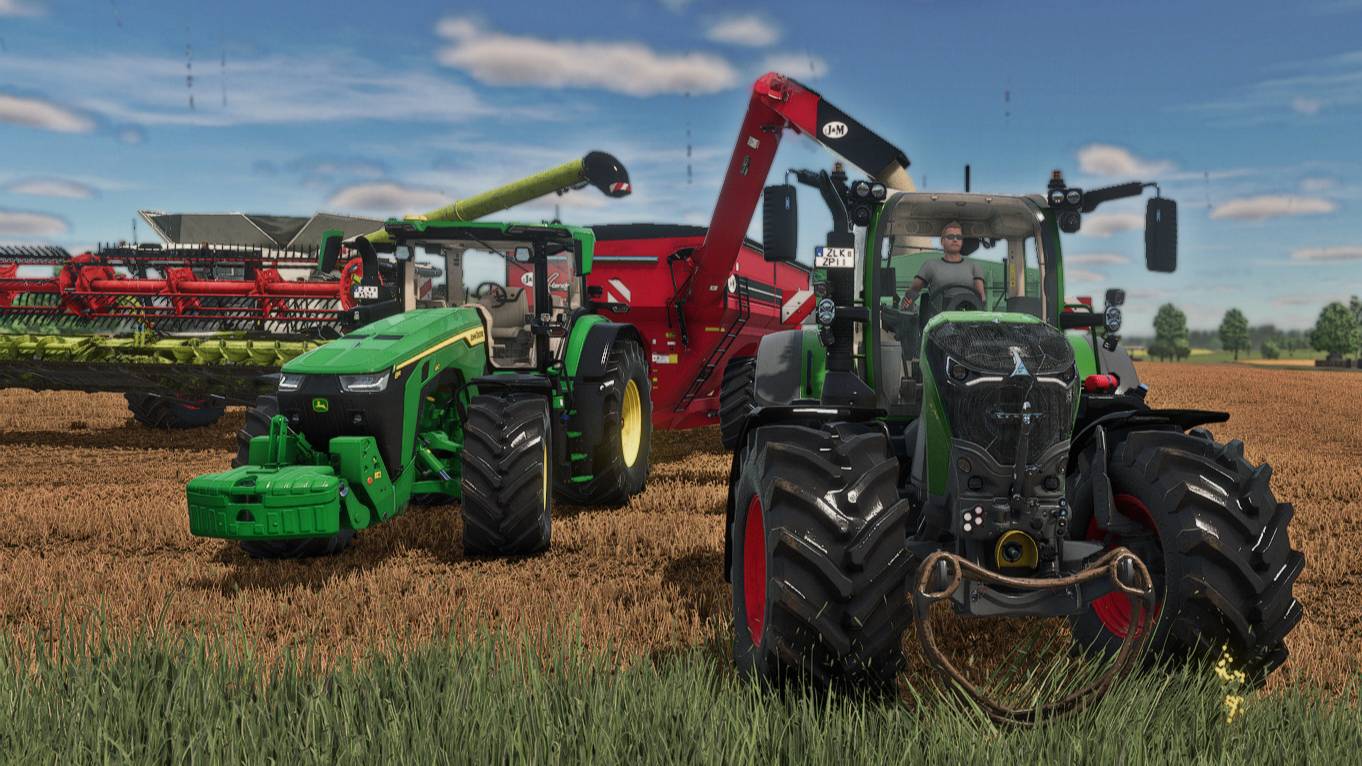 Farming Simulator 25 / Карта Zielonka / #27 Июнь, уборка ячменя (МП, читай описание) смотреть онлайн