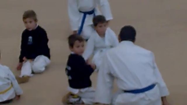 Calentamiento Karate en Villanueva de la Torre. смотреть онлайн