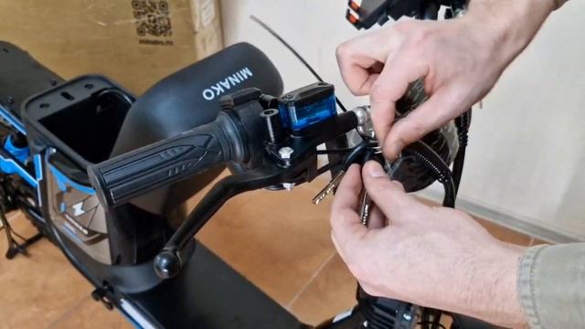 Сборка электровелосипеда Minako Titan 2.0 2025 года, 60V/30Ah. смотреть онлайн