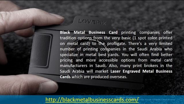 Black Metal Business Card Is Too Pricey Or Priceless Marketing Tool смотреть онлайн