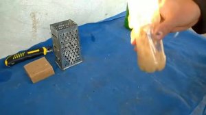 ignition from soap and gasoline/розжиг из мыла и бензина