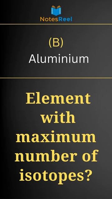 Which element have maximum number of isotopes? смотреть онлайн
