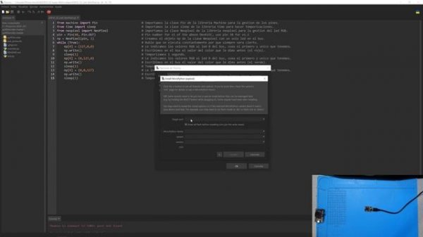 Esp32 S3 Super Mini : Instalando MicroPython.